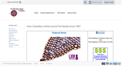 Desktop Screenshot of northernbeadcart.com